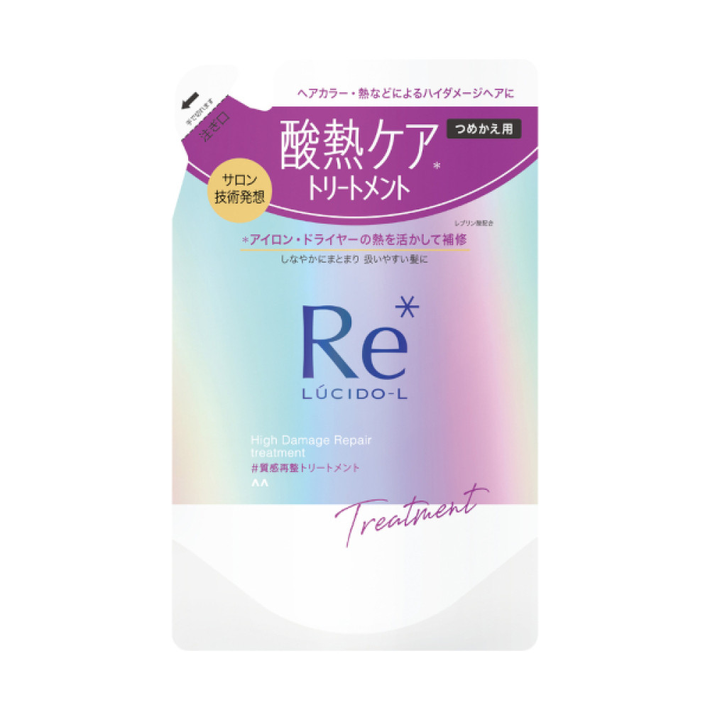 Mandom - Lucido-L High Damage Repair Treatment Refill - 300g