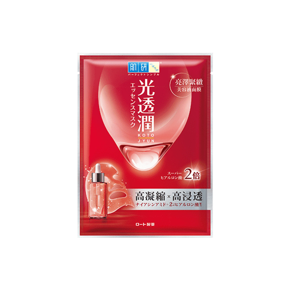 Rohto Mentholatum - Hada Labo Glowing Firm Kotojyun Mask - 1pc