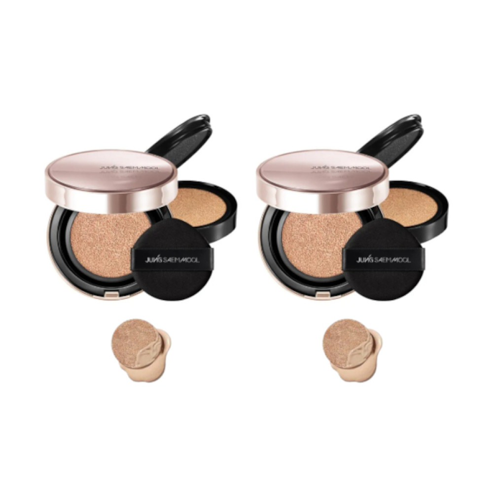Jung Saem Mool - Masterclass Radiant Cushion - Cushion 15g + Refill 15g - Y4 Sand (2ea) Set