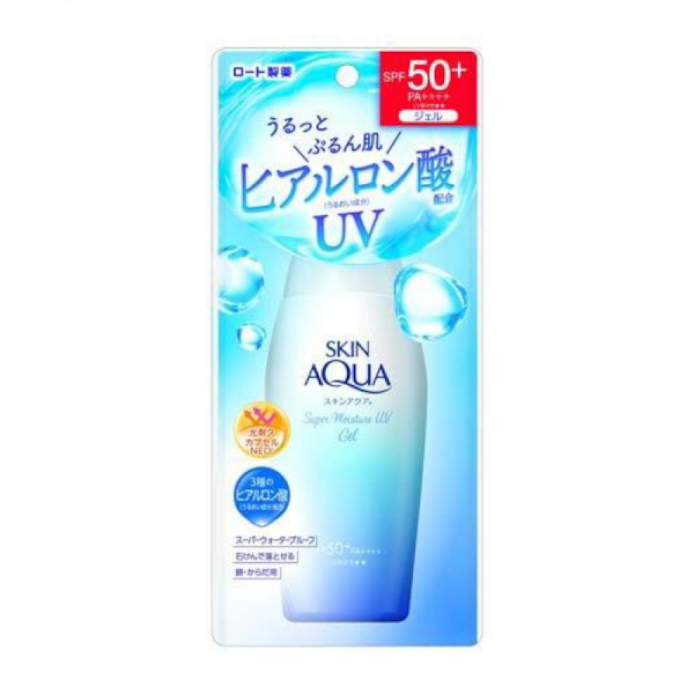 Rohto Mentholatum - Skin Aqua UV Super Moisture Gel Hydrating Sunscreen SPF50+/PA++++ - 110g