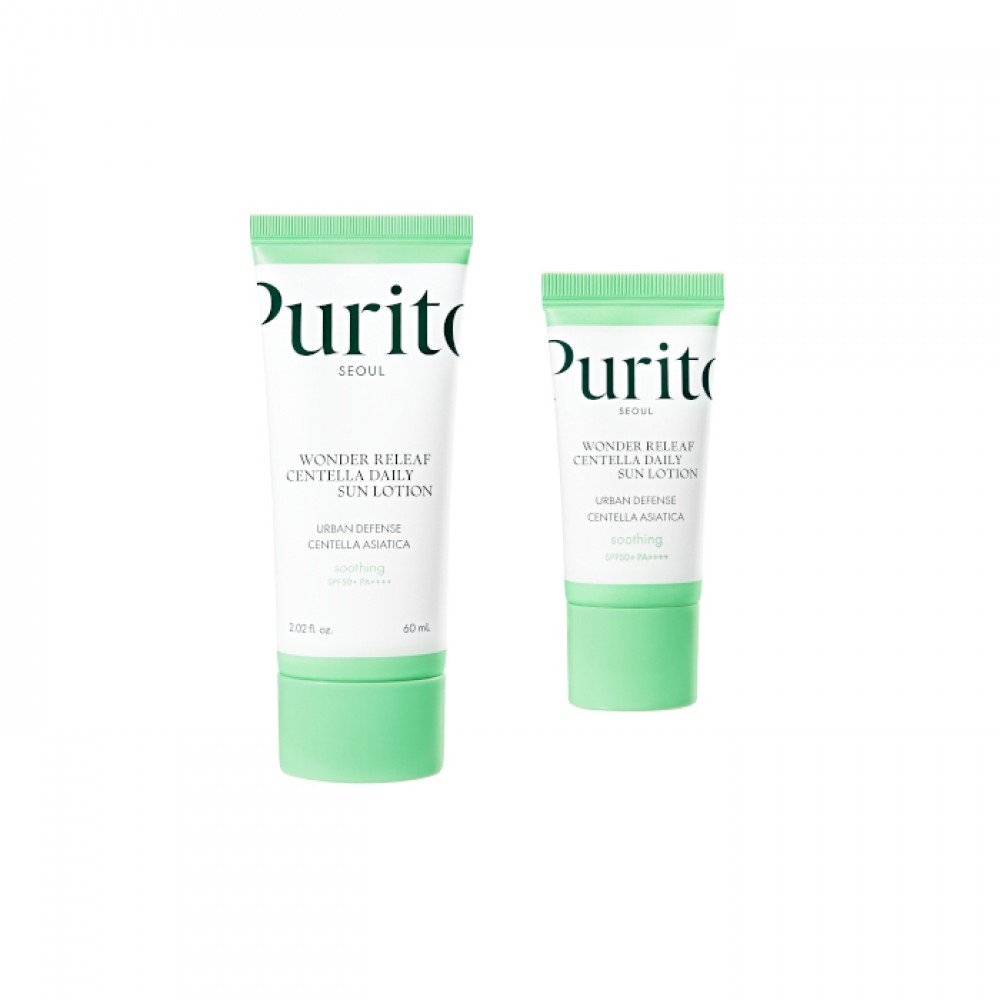 Purito SEOUL Wonder Releaf Centella Daily Sun Lotion Set