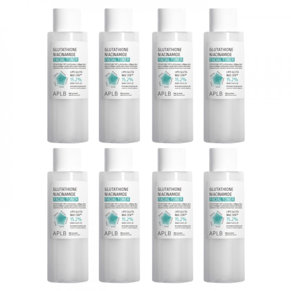 APLB - Glutathione Niacinamide Facial Toner - 160ml (8ea) Set