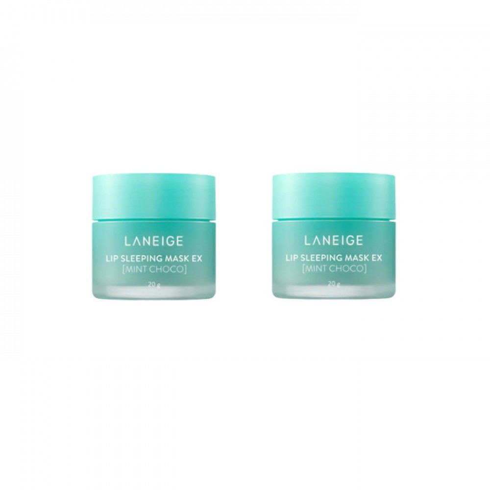 LANEIGE - Lip Sleeping Mask EX - 20g - Mint Choco (2ea) Set