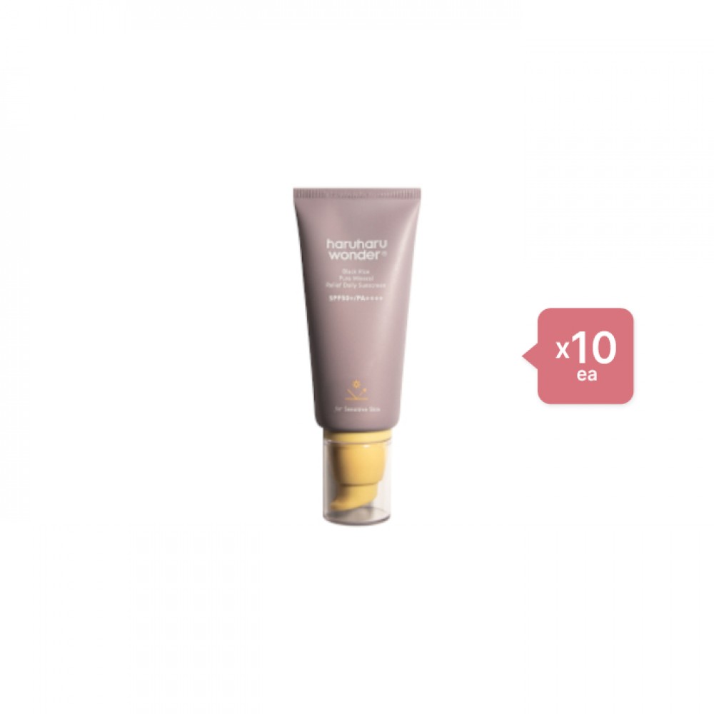 haruharu wonder - Black Rice Pure Mineral Relief Daily Sunscreen SPF50+ PA++++ - 50ml (10ea) Set