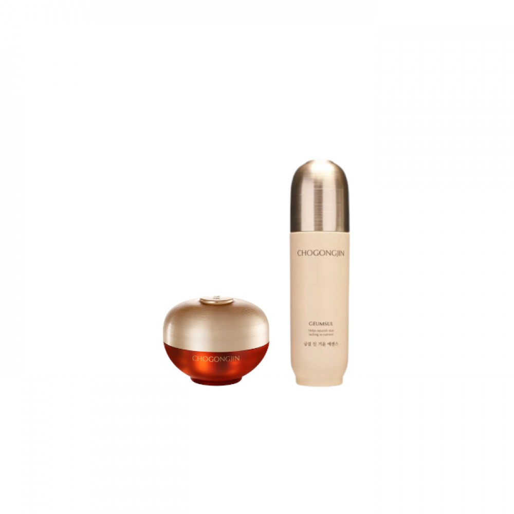 MISSHA - Chogongjin Sosaeng Jin Cream - 60ml x MISSHA - Chogongjin Geumsul Jin Boosting Essence - 90ml