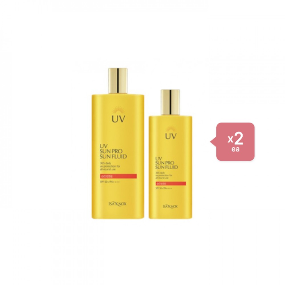 ISA KNOX - Uv Sun Pro 365 Extreme Sun Fluid Special Set - 100ML+70ML (2ea) Set