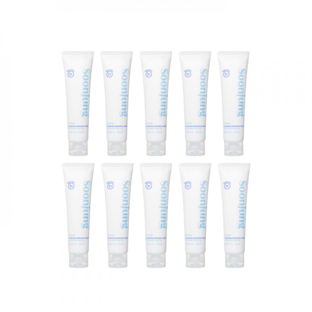 ETUDE - Soon Jung 2x Barrier Intensive Cream (2023 New Version) - 60ml (10ea) Set