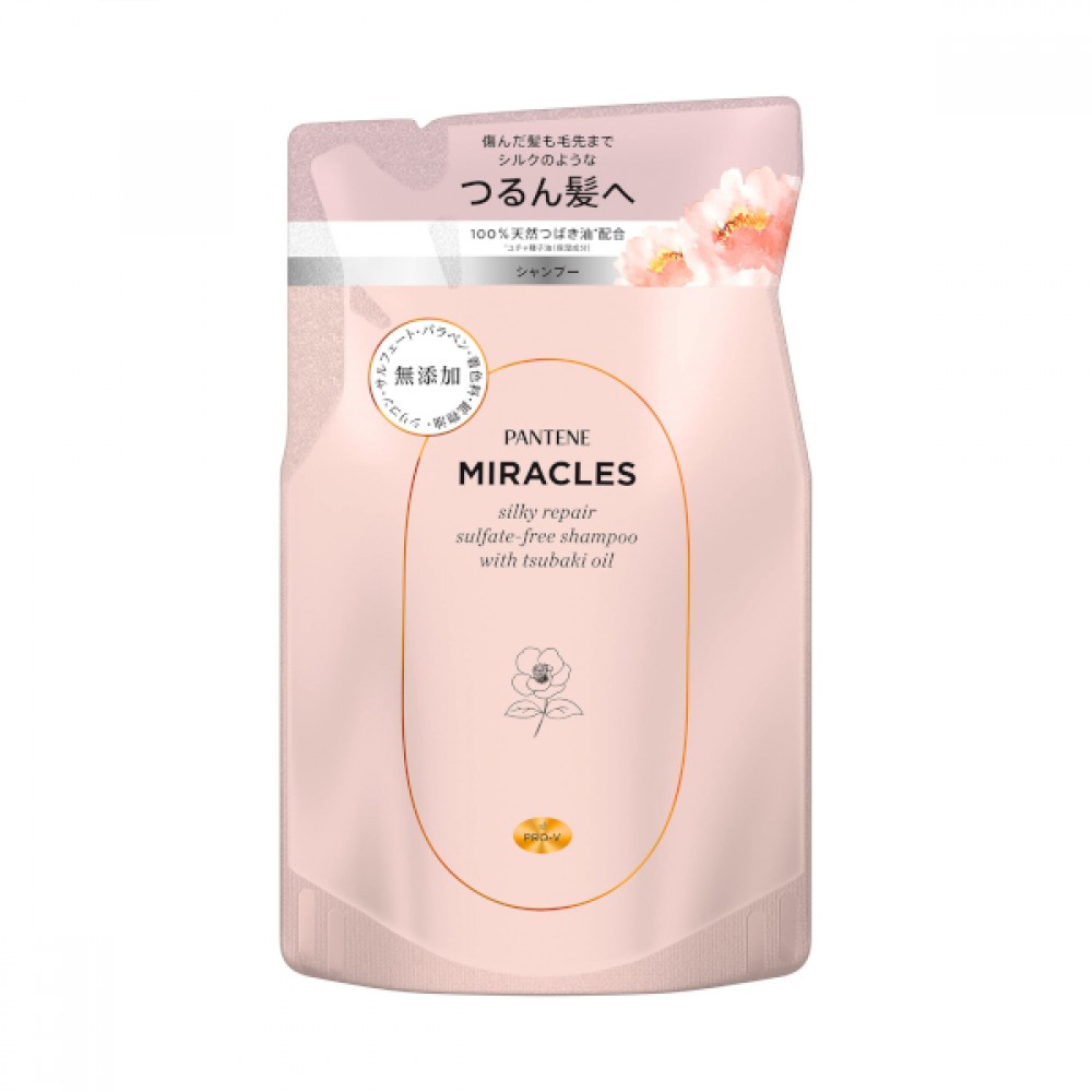 Pantene Japan - Miracles Silky Repair Sulfate-free Shampoo Refill - 350ml