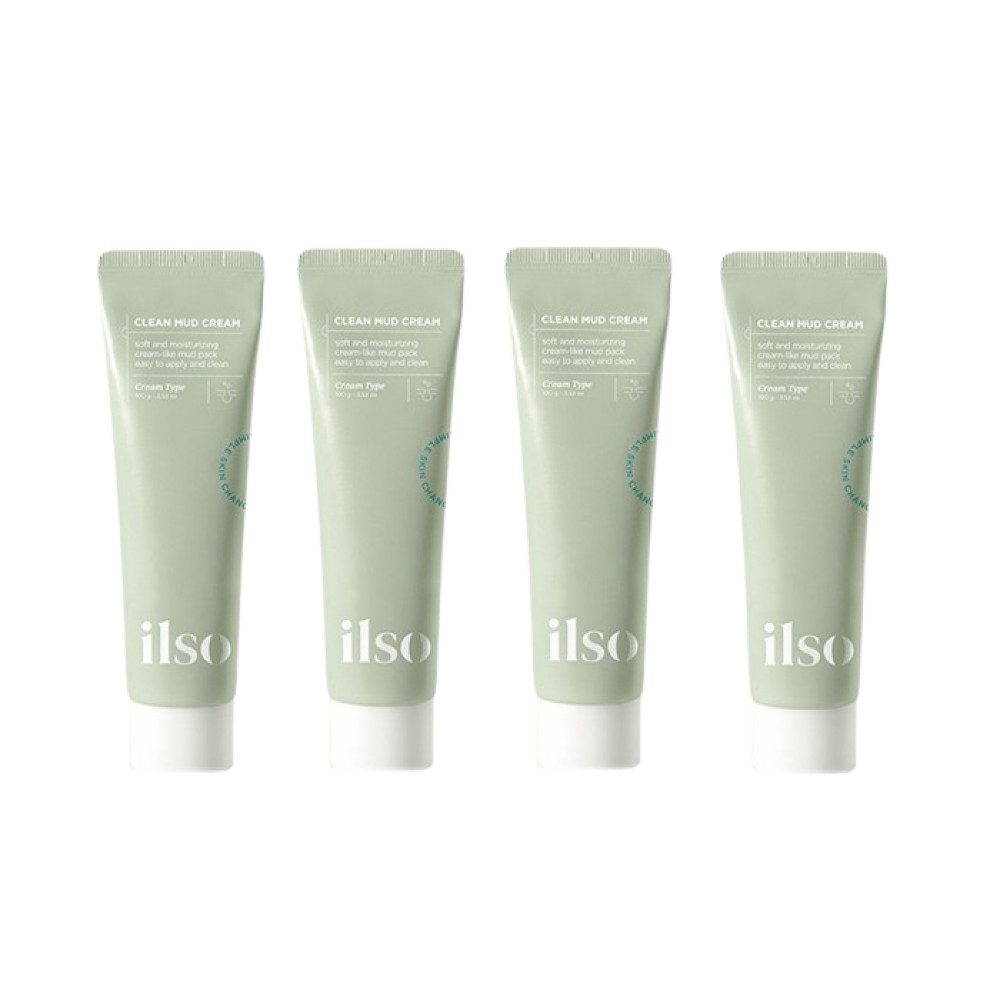 ILSO - Clean Mud Cream - 100g (4ea) Set