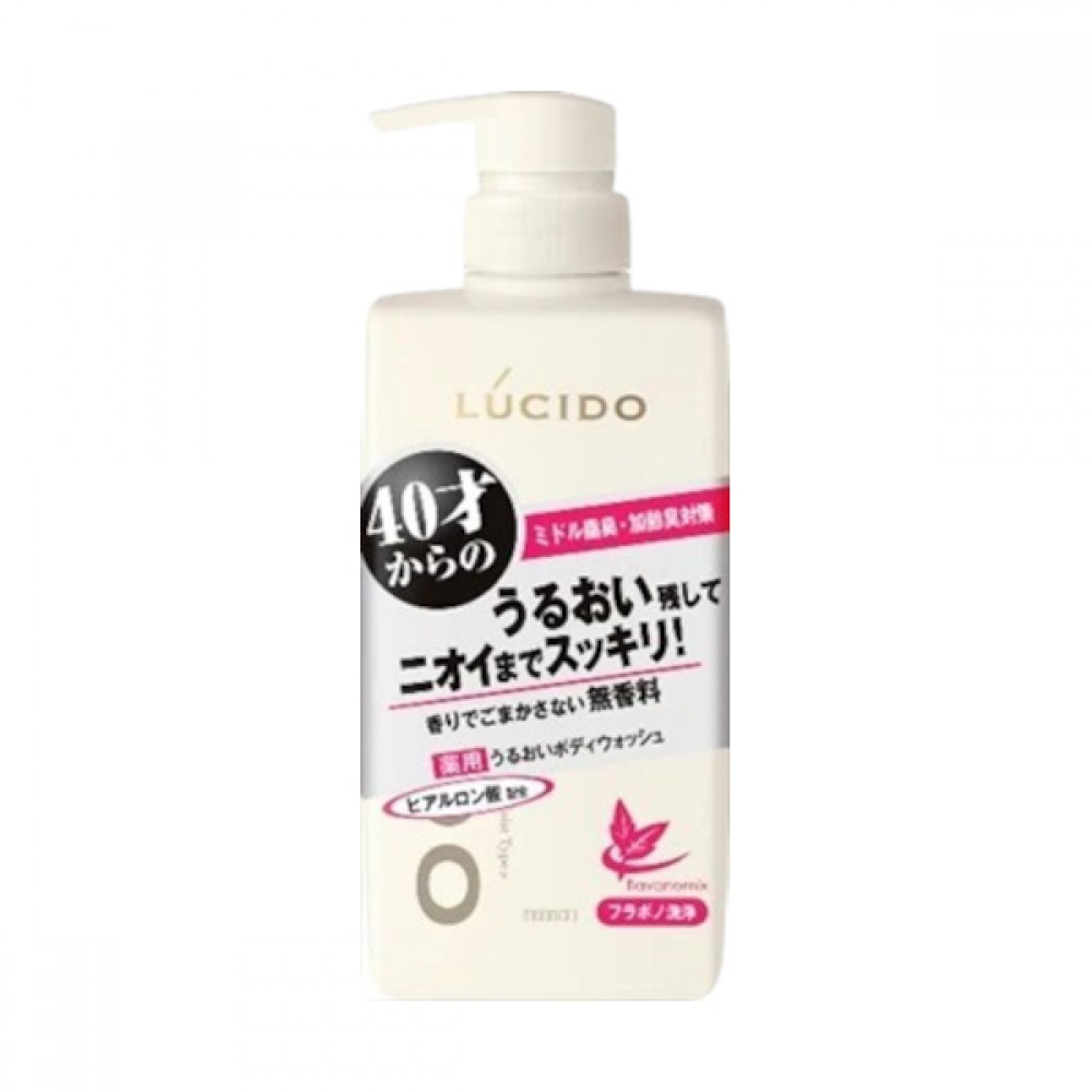 Mandom - Lucido Medicated Deodorant Body Wash Moisture Type - 450ml