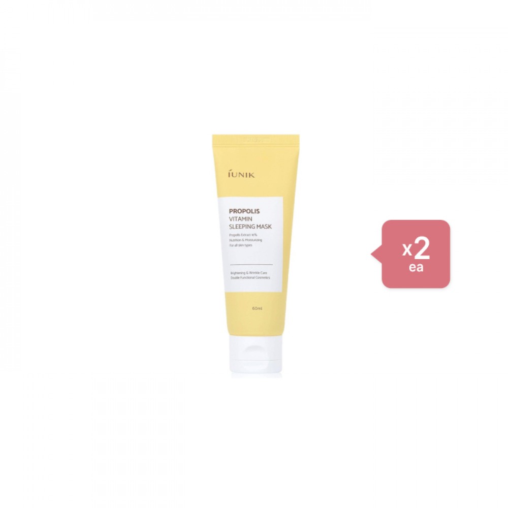IUNIK - Propolis Vitamin Sleeping Mask - 60ml (2ea) Set