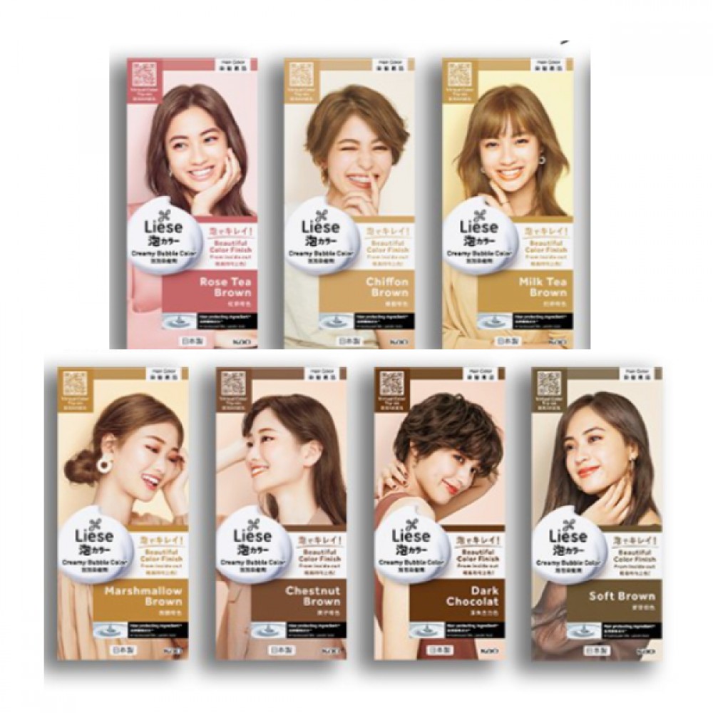 Kao - Liese Creamy Bubble Color (Natural Series) - 1 Box