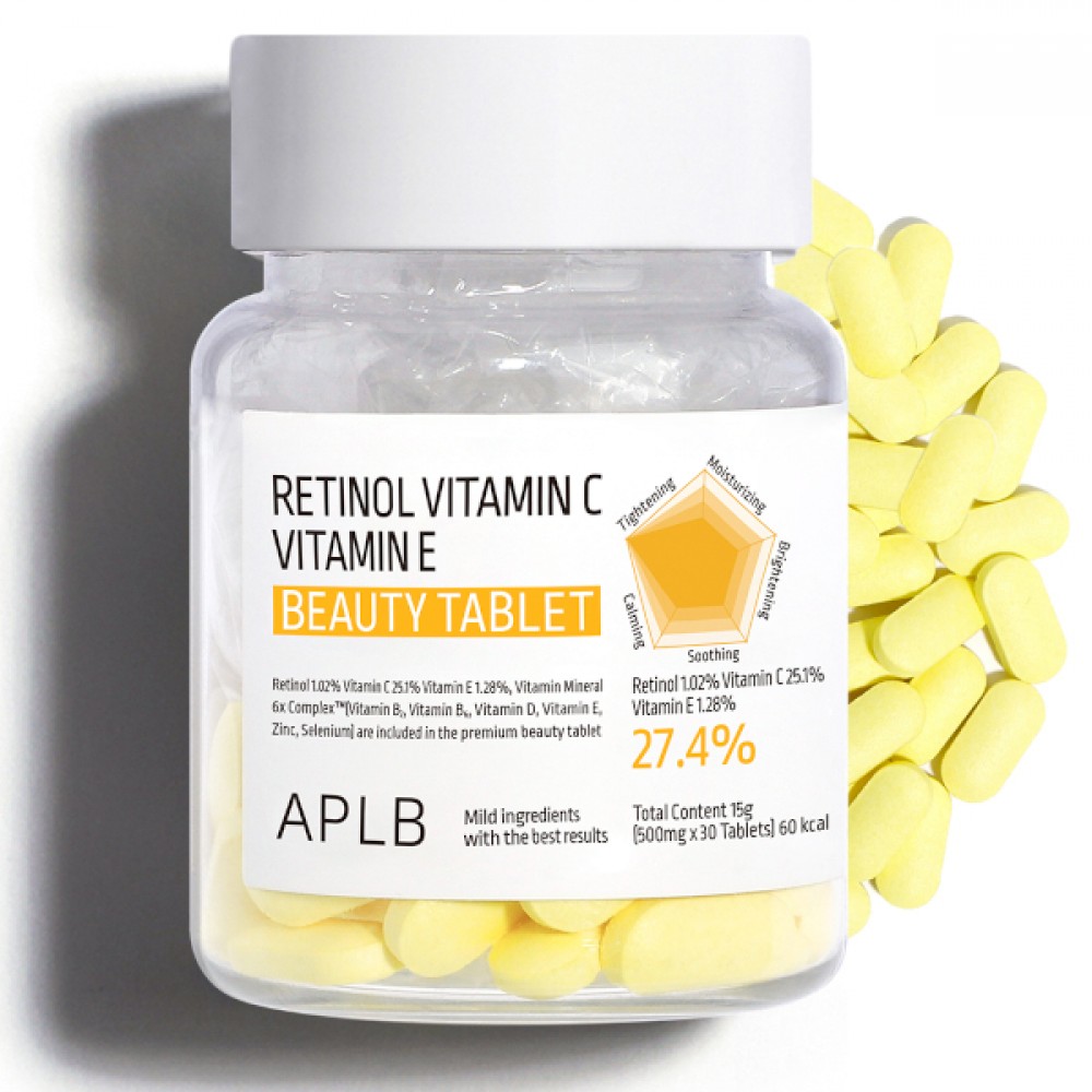APLB - Retinol Vitamin C Vitamin E Beauty Tablet - 30ea