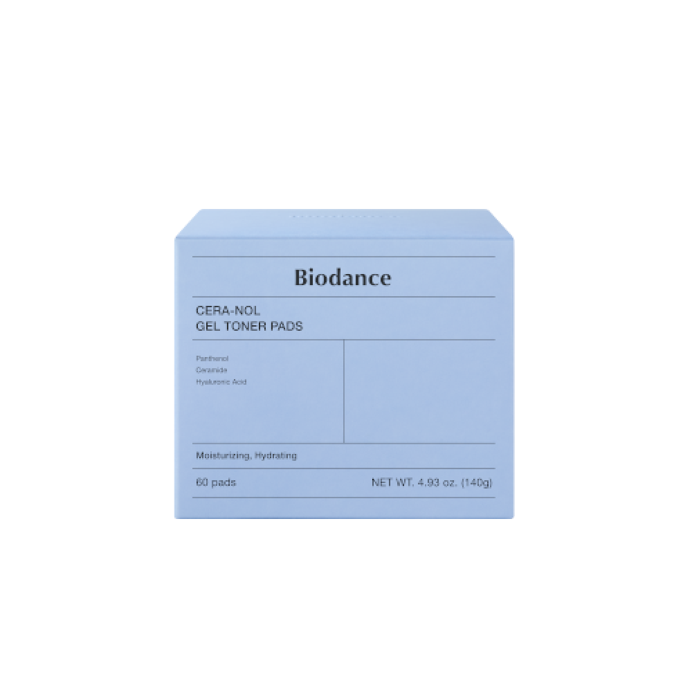 Biodance - Cera-Nol Gel Toner Pads - 140g/60pads