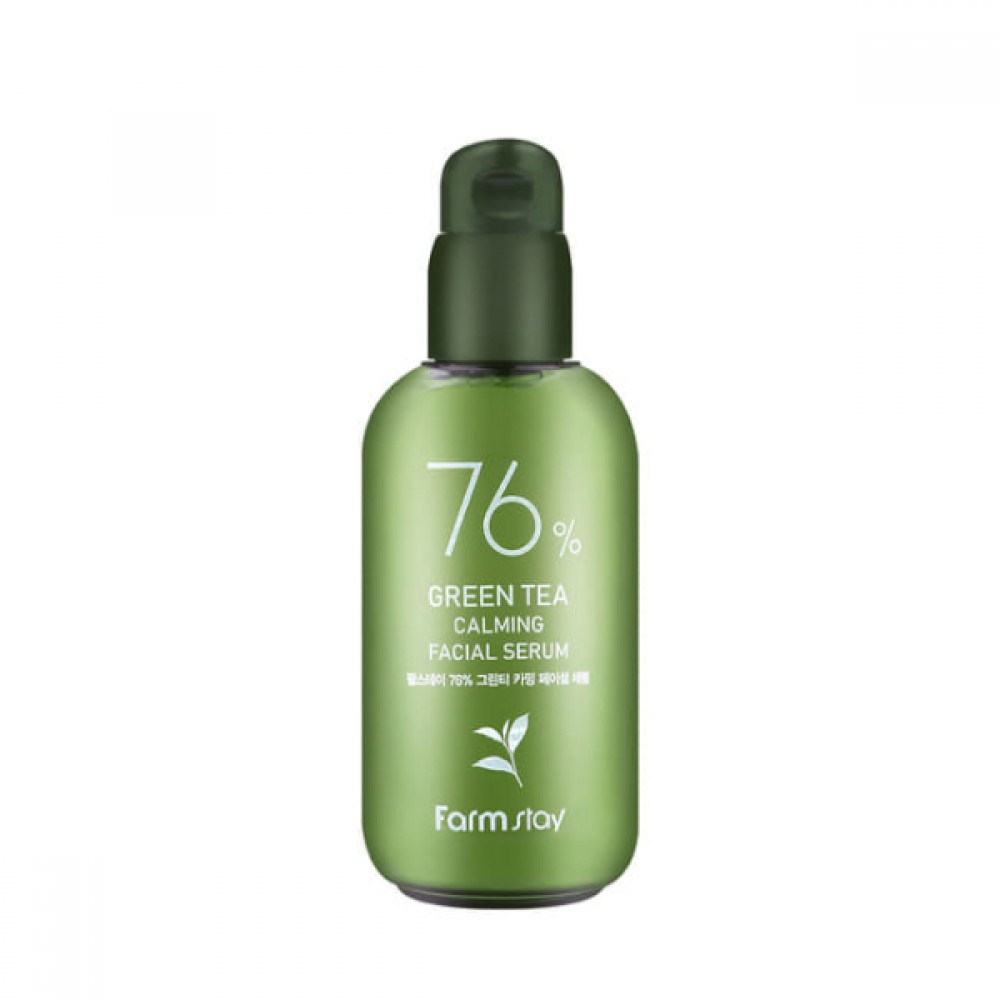 Farm Stay - 76% Green Tea Calming Facial Serum - 100ml