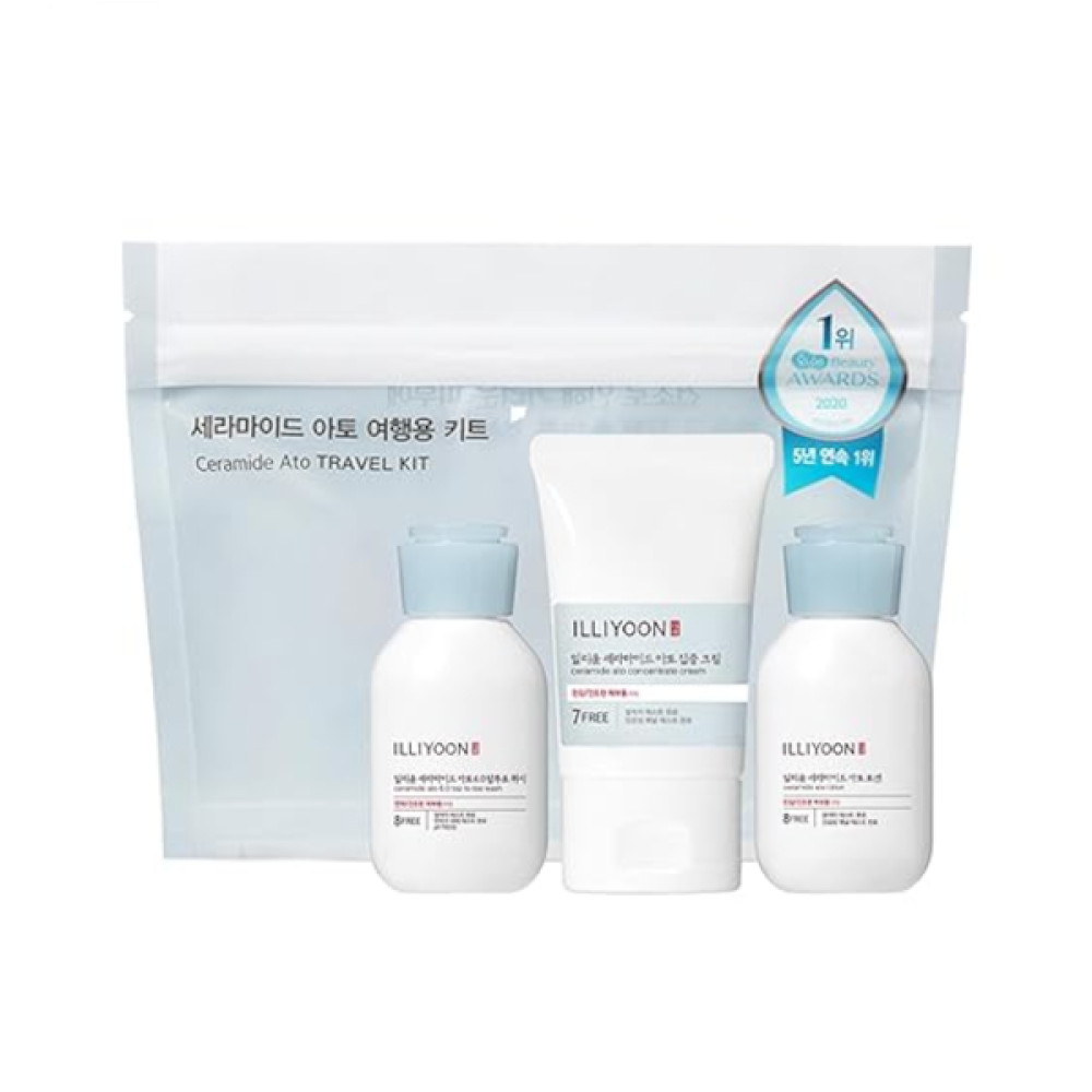 ILLIYOON - Ceramide Ato Travel Kit - 1set(3items)