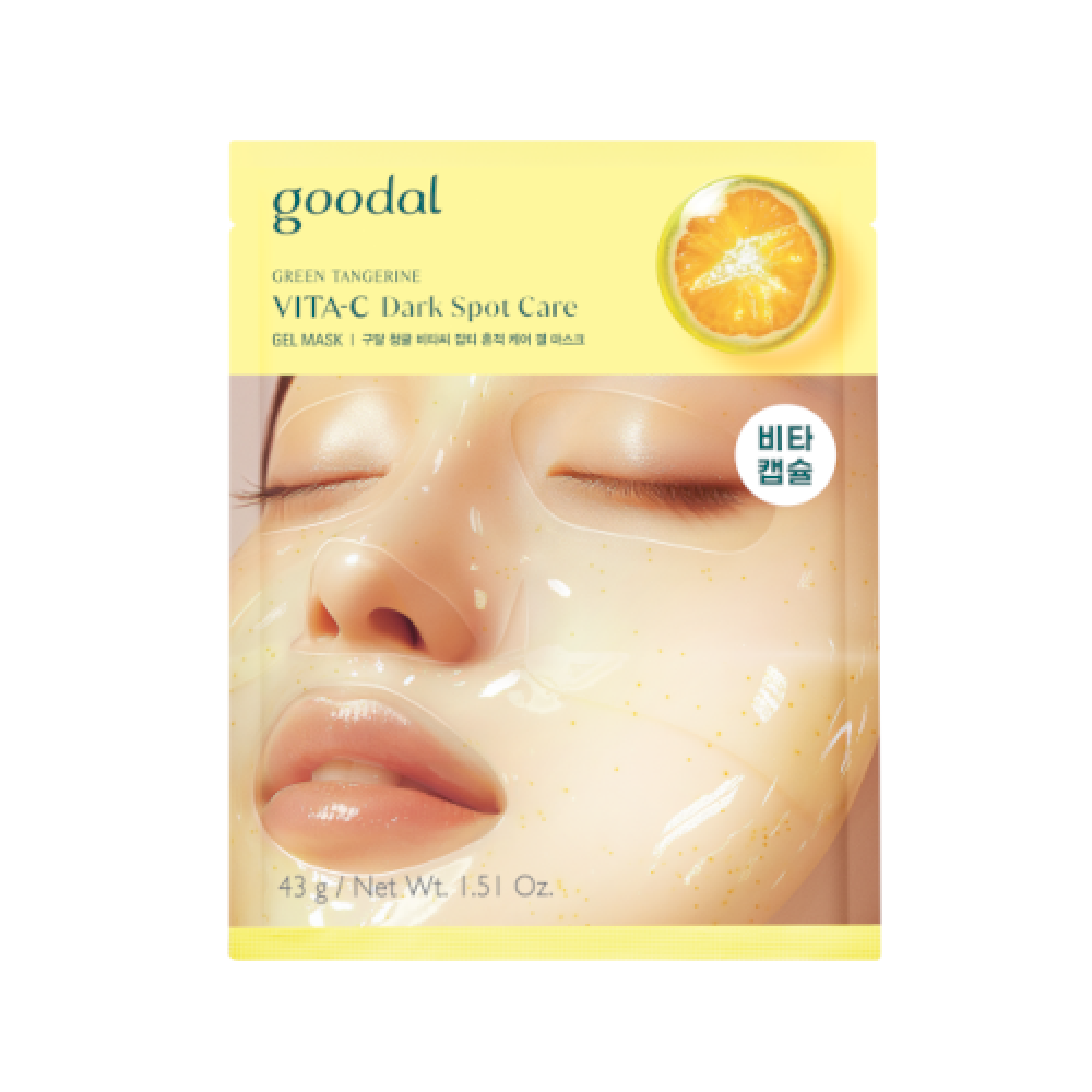 Goodal - Green Tangerine Vita C Dark Spot Care Gel Mask - 1pc