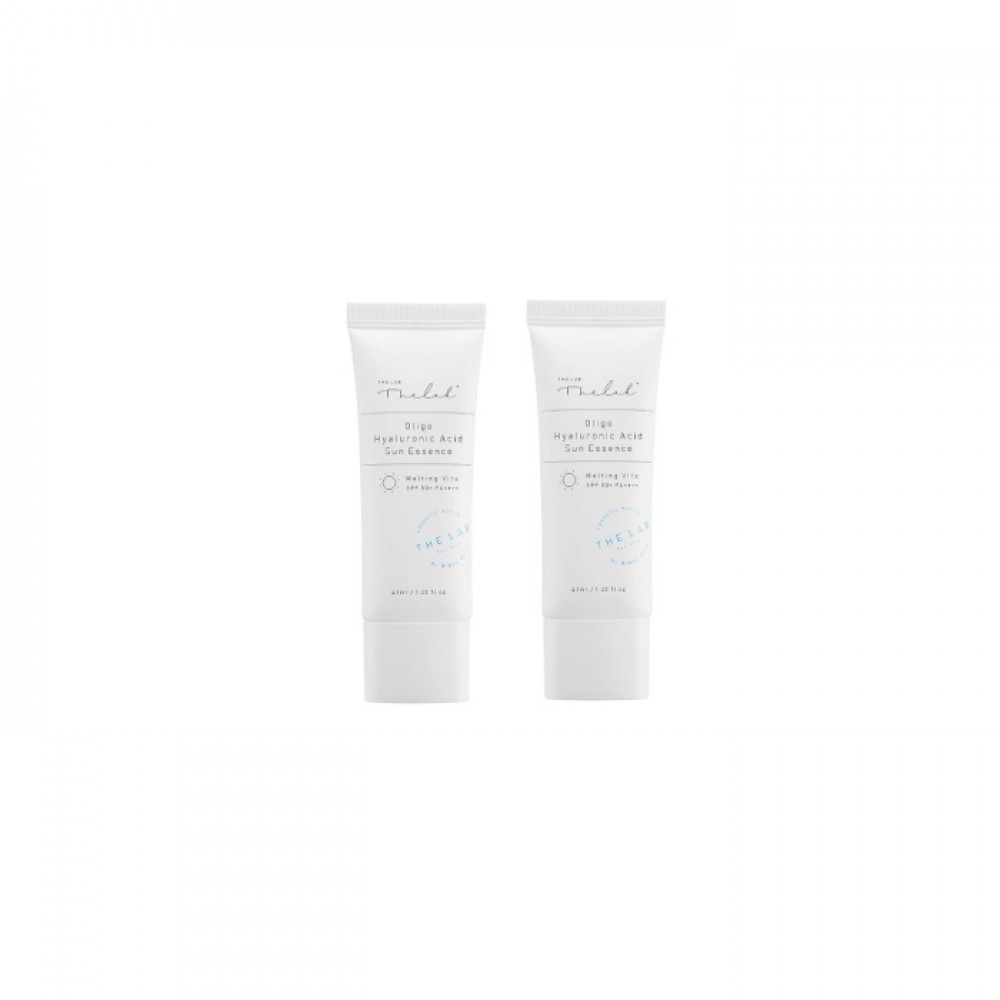 THE LAB by blanc doux Oligo Hyaluronic Acid Sun Essence Airy Touch SPF50+ PA++++ - 40ml (2ea) Set
