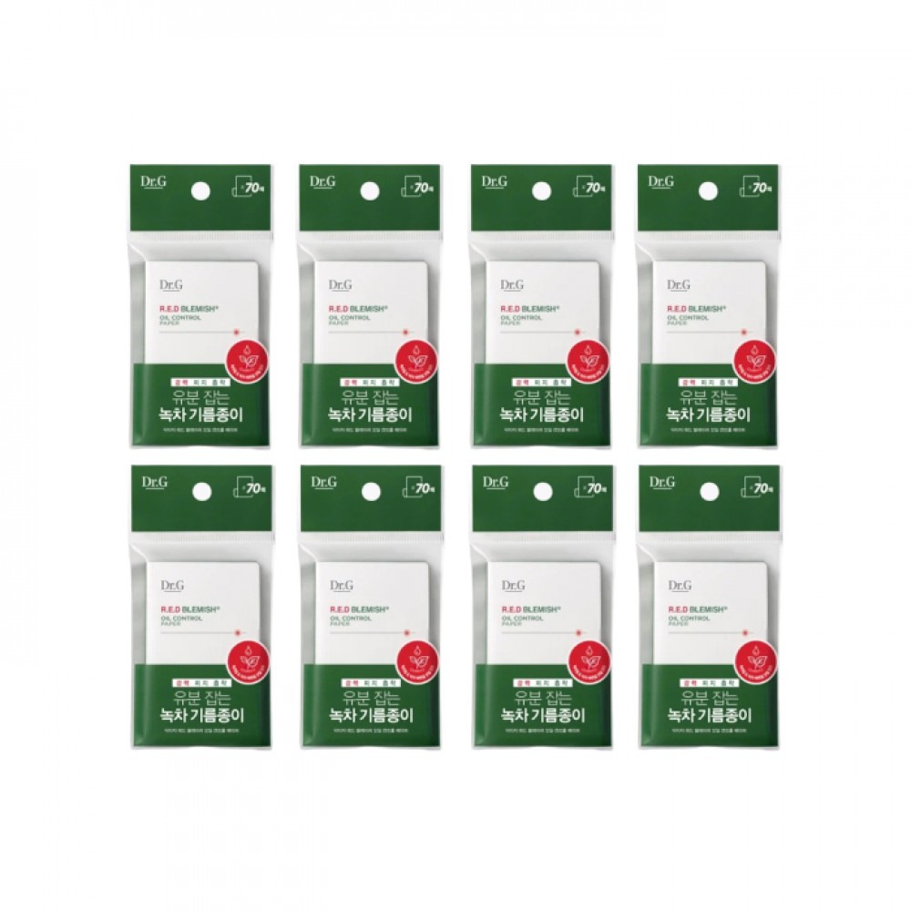 Dr.G - R.E.D Blemish Oil Control Paper - 70 Sheets (8ea) Set