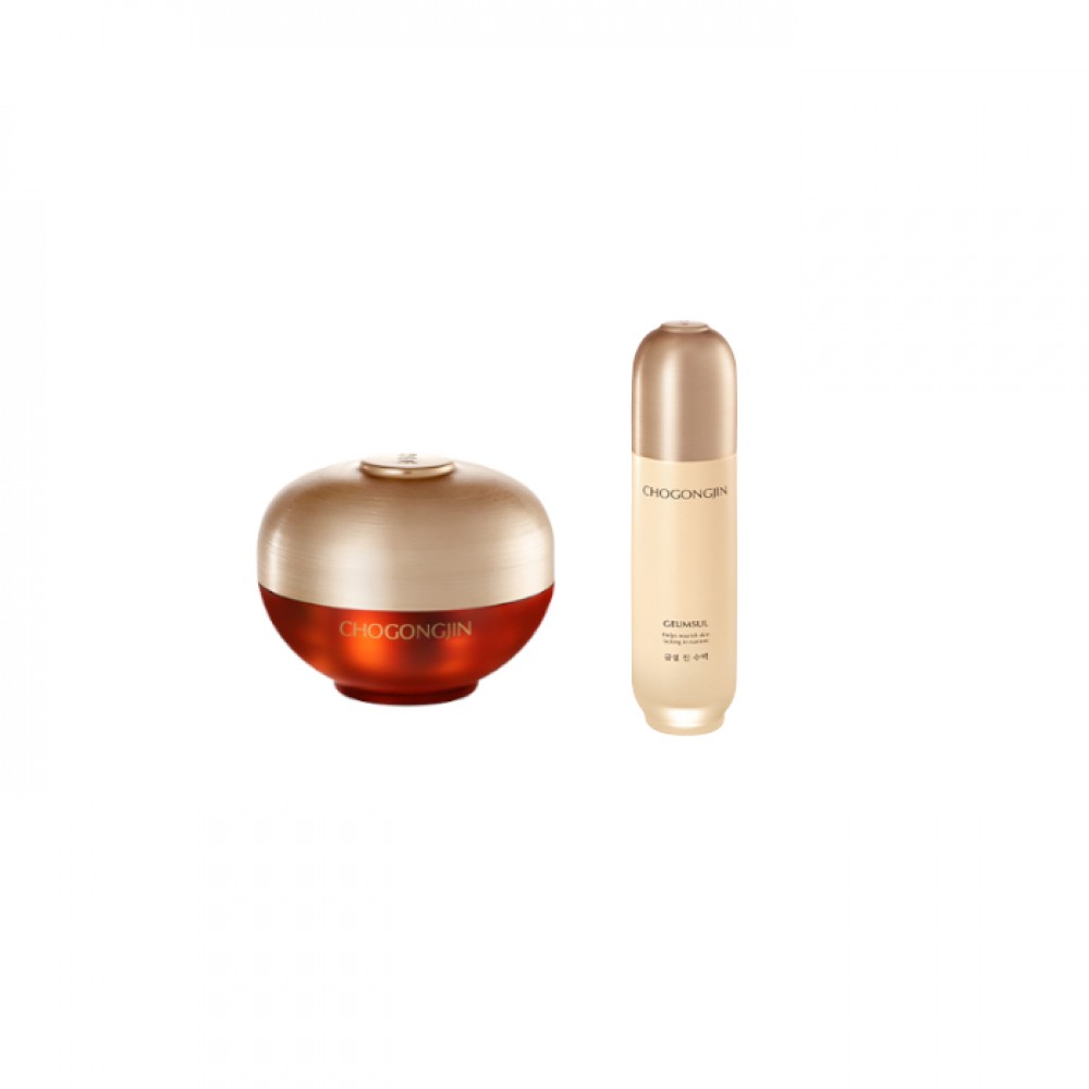 MISSHA Chogongjin Sosaeng Jin Cream - 60ml x MISSHA - Chogongjin Geumsul Jin Toner - 150ml