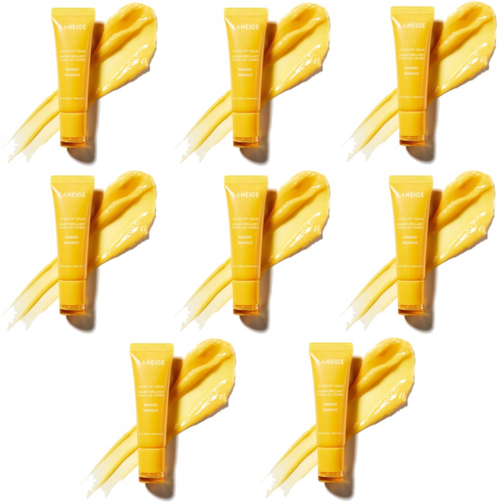 LANEIGE - Lip Glowy Balm - 10g - Mango (8ea)