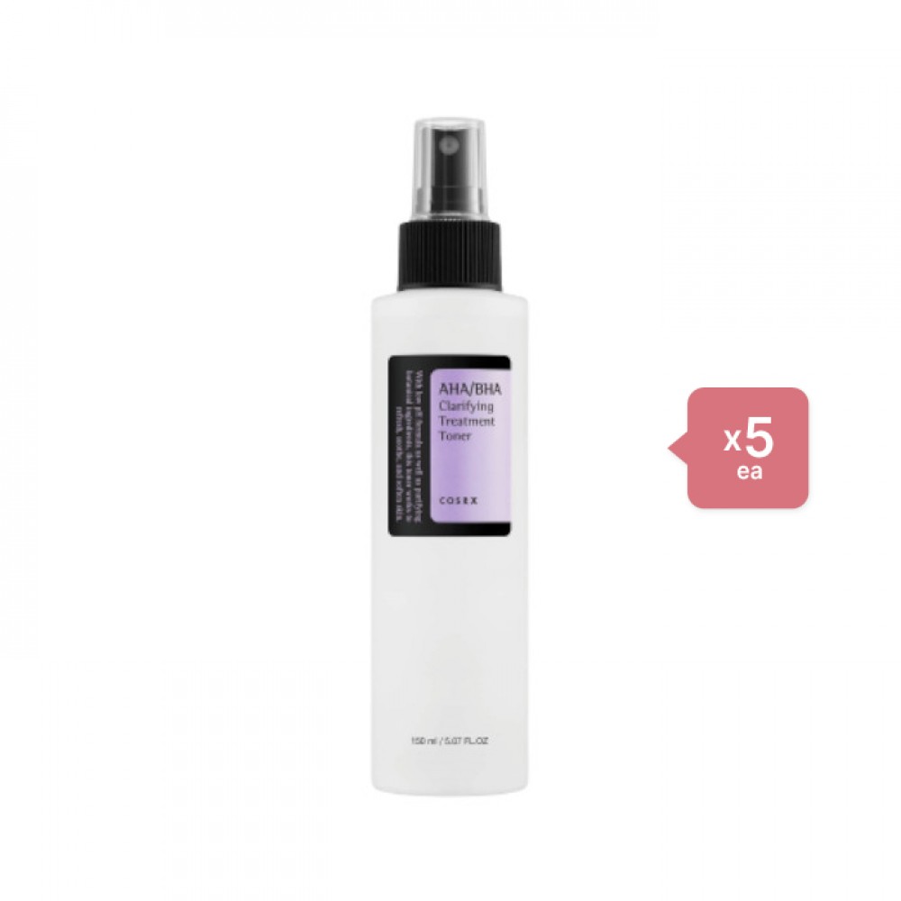 COSRX AHA/BHA Clarifying Treatment Toner 150ml (5ea) Set