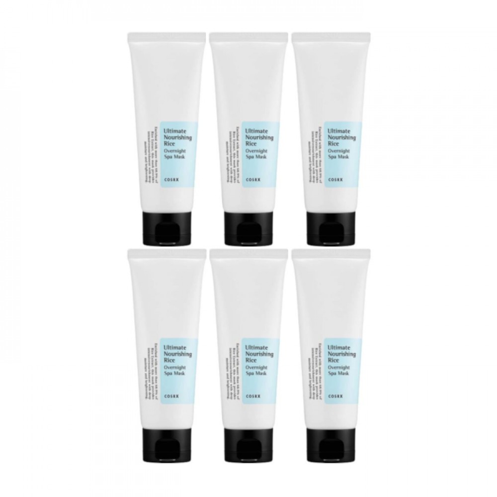 COSRX Ultimate Nourishing Rice Overnight Spa Mask (6ea)