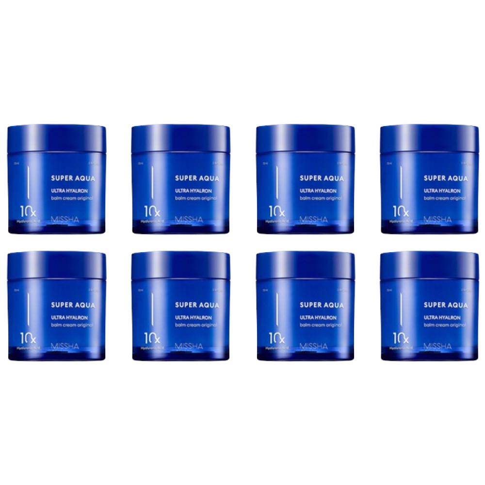 MISSHA - Super Aqua Ultra Hyalron Balm Cream - 70ml (8ea) Set