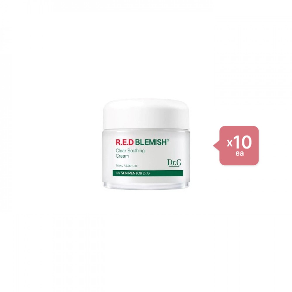 Dr.G - R.E.D Blemish Clear Soothing Cream - 70ML - 70ml - White (10ea) Set