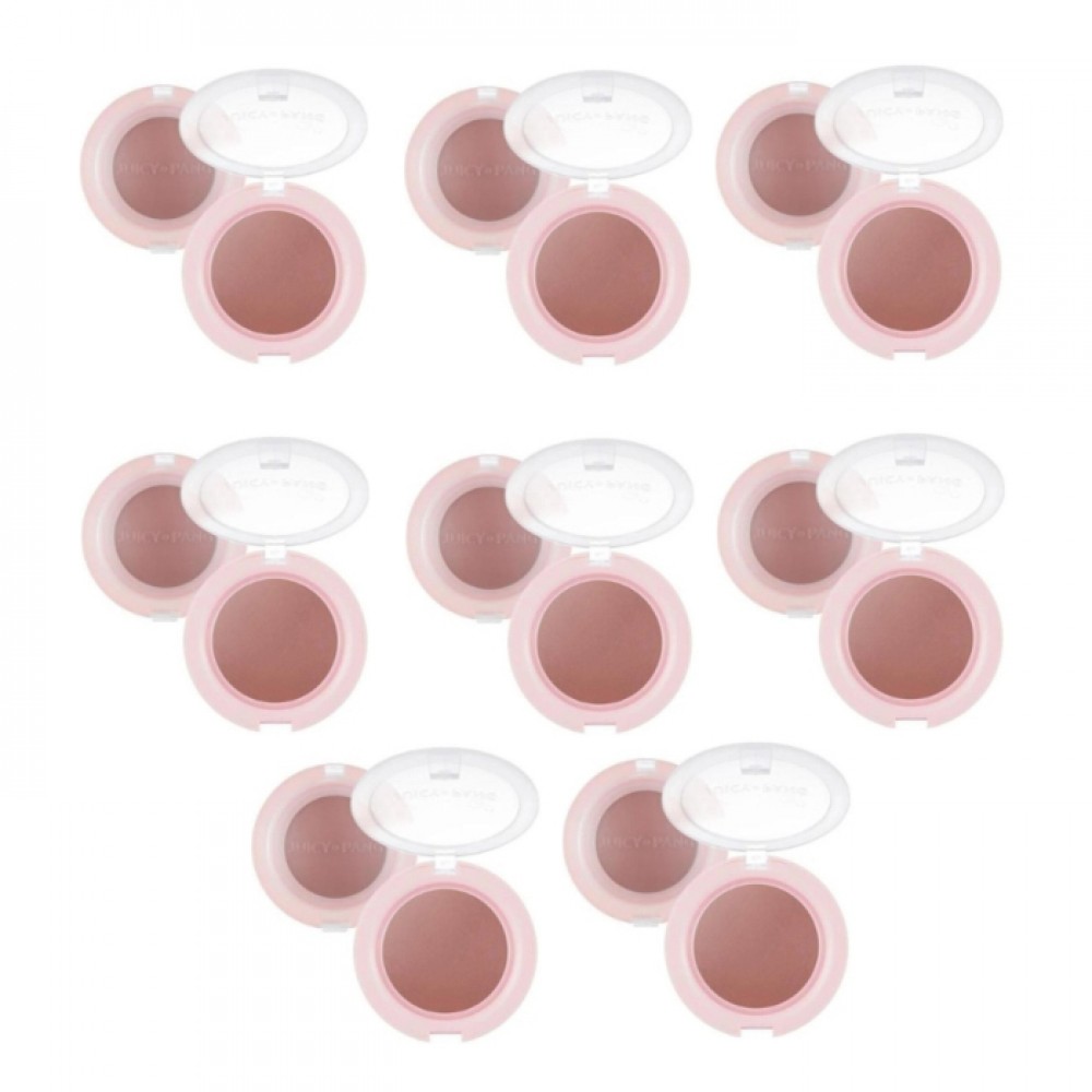 A'PIEU Juicy-Pang Jelly Blusher - 4.8g - BE02 Fig (8ea) Set