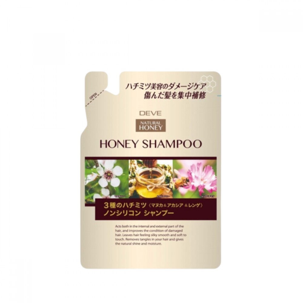 KUMANO COSME - Deve Honey Shampoo Refill - 350ml