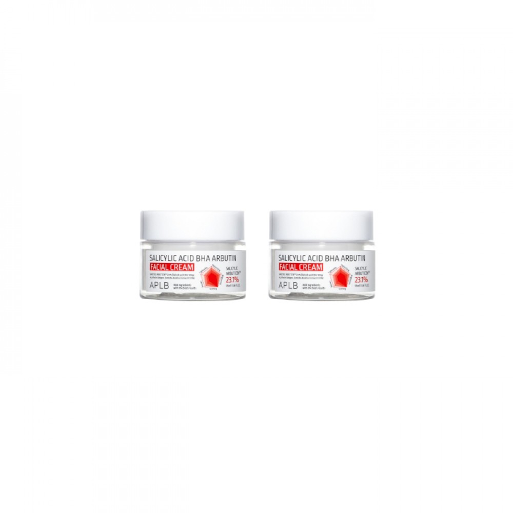 APLB - Salicylic Acid BHA Arbutin Facial Cream - 55ml (2ea) Set