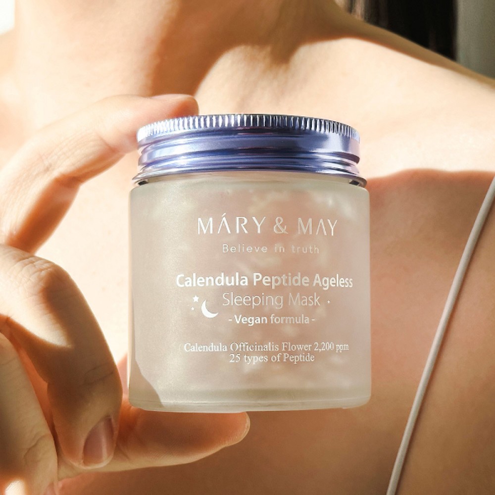 Mary&May - Calendula Peptide Ageless Sleeping Mask - 110g