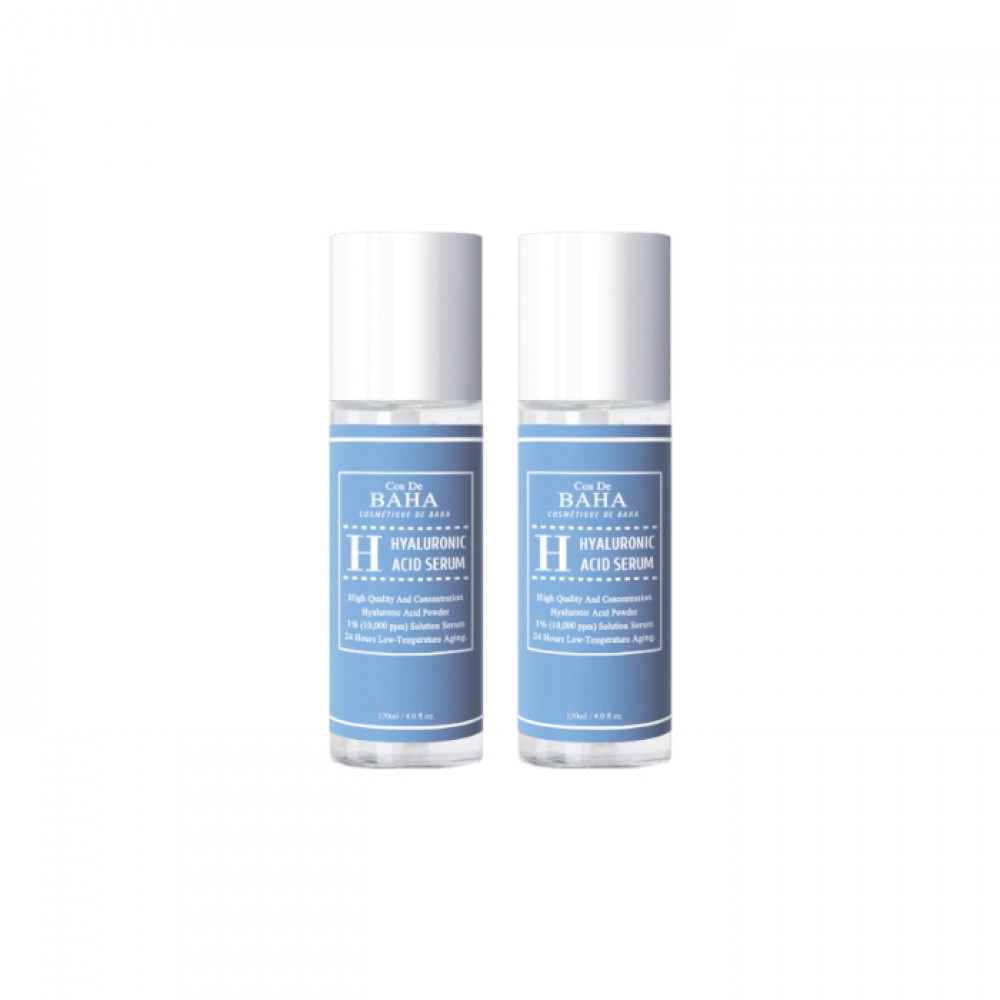 Cos De BAHA - Hyaluronic Acid Serum (H120) - 120ml (2ea) set