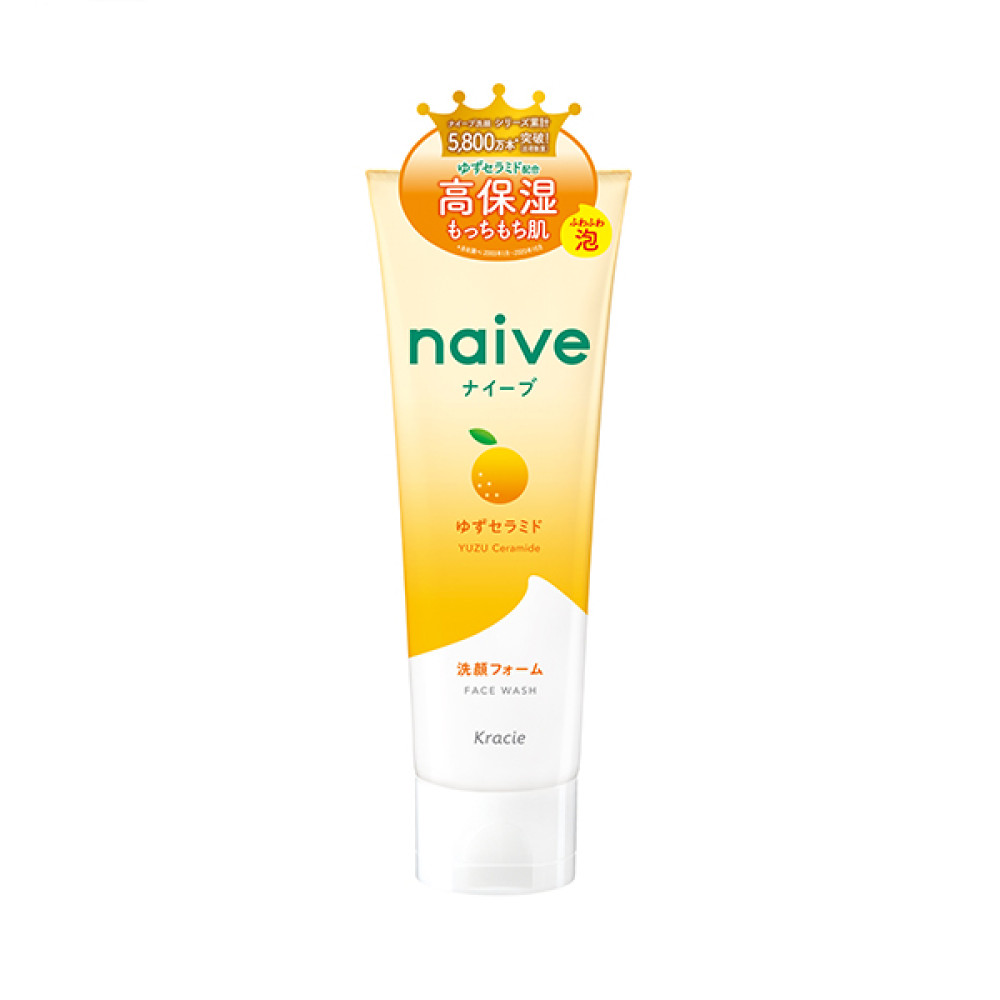 Kracie - Naive Cleansing Foam Yuzu Ceramide - 130g
