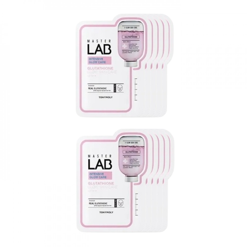 TONYMOLY - Master Lab Real Mask Sheet - Glutathione 10pcs Set