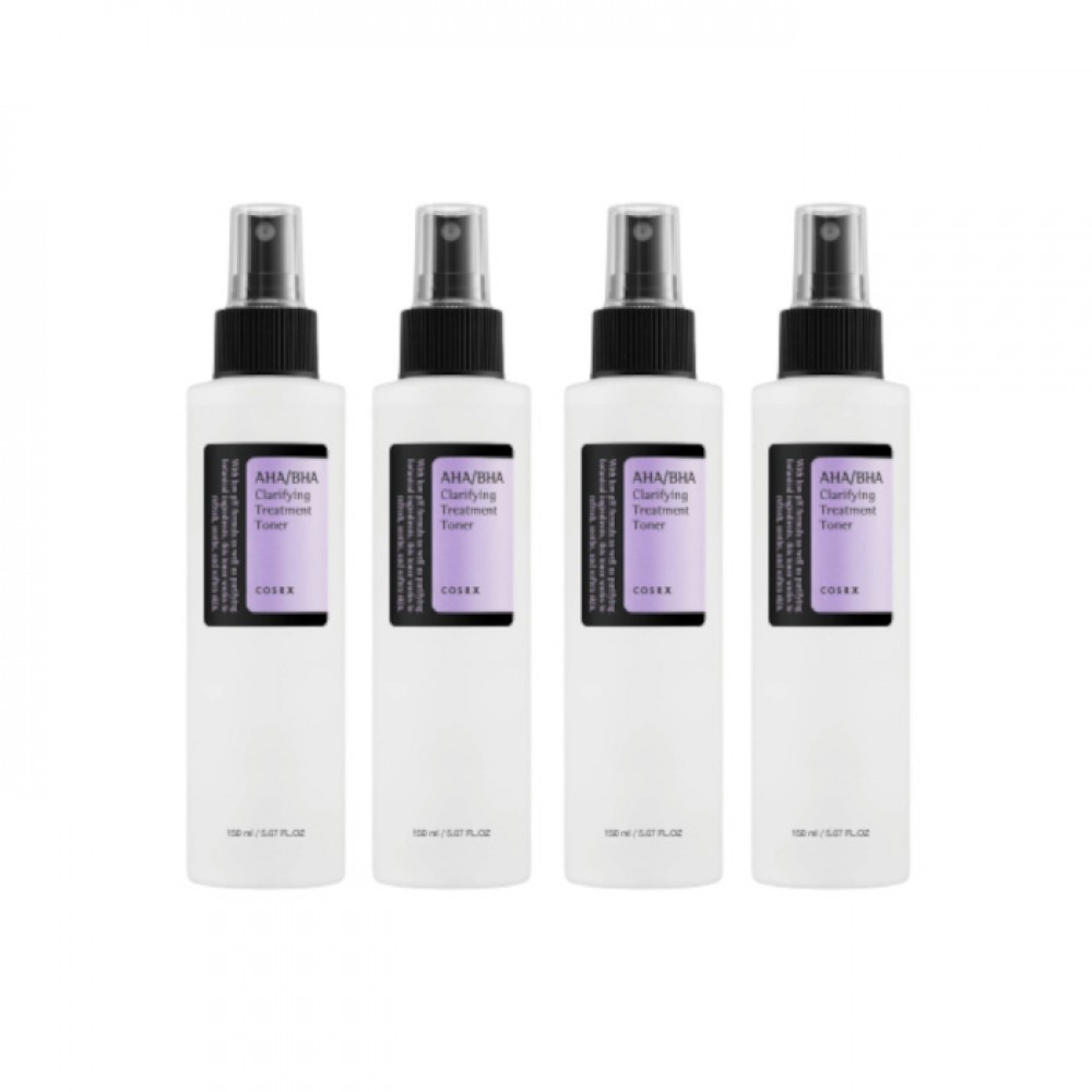 COSRX - AHA/BHA Clarifying Treatment Toner (4ea) Set