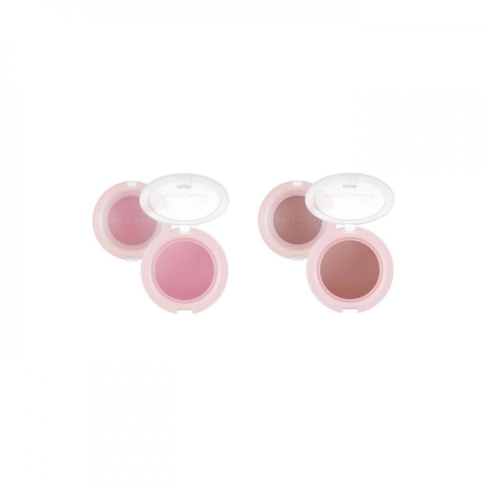 A'PIEU Juicy-Pang Jelly Blusher - 4.8g - BE02 Fig (1ea) + VL01 Grape (1ea) Set