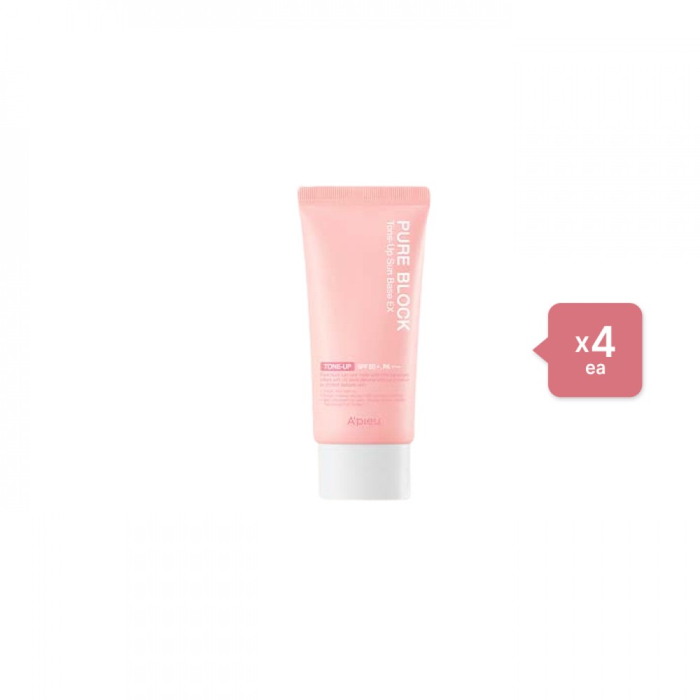 A'PIEU - Pure Block Tone-up Sun Base SPF50+ PA+++ - 50ml (4ea) Set