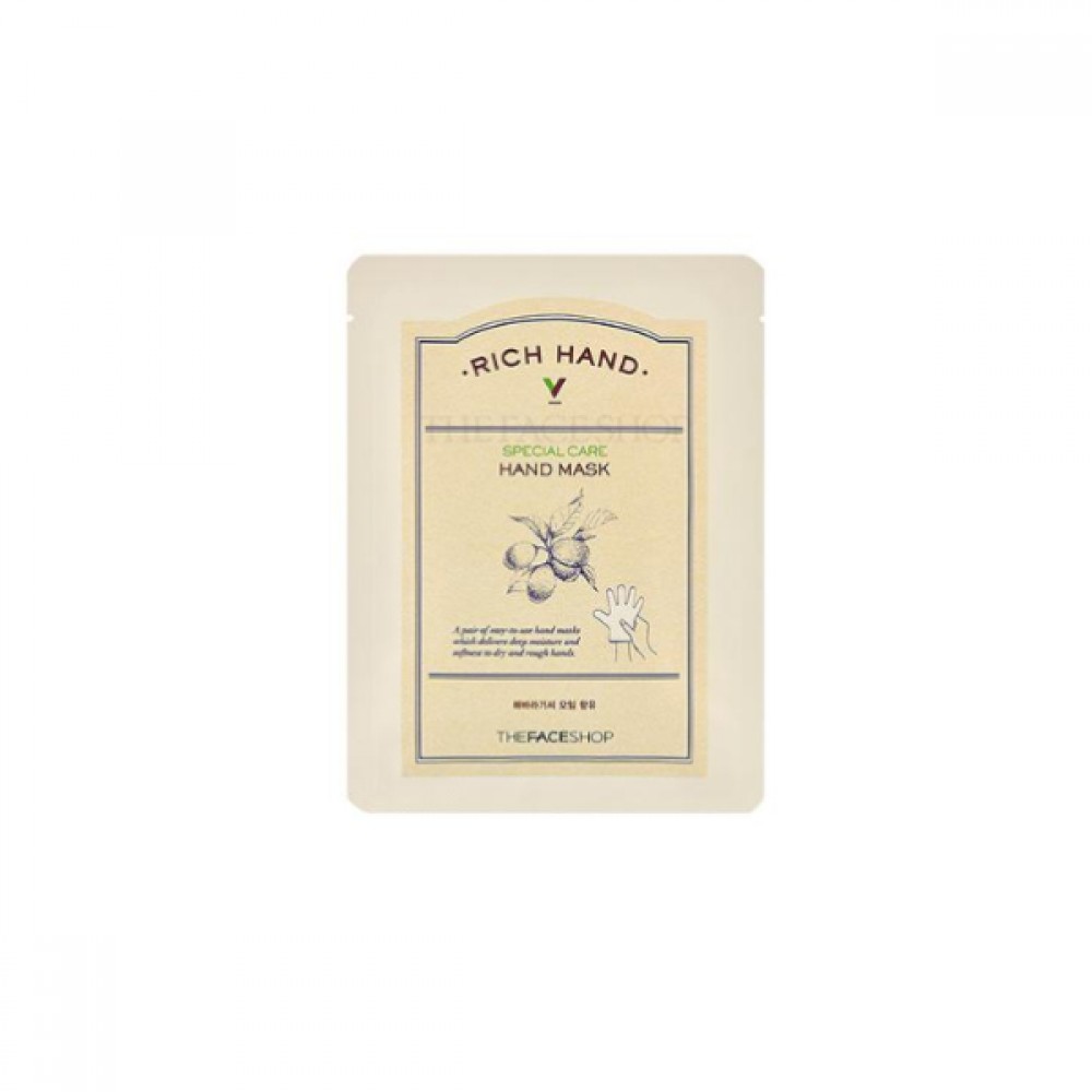 THE FACE SHOP - Rich Hand V Special Care Hand Mask - 16g