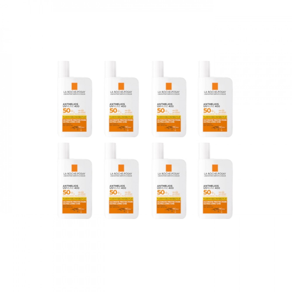 La Roche Posay Anthelios UVmune 400 Invisible Fluid SPF50+ - 50ml (8ea) set