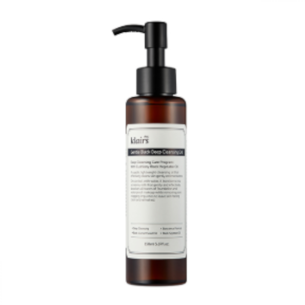 Dear, Klairs - Gentle Black Deep Cleansing Oil -150ml
