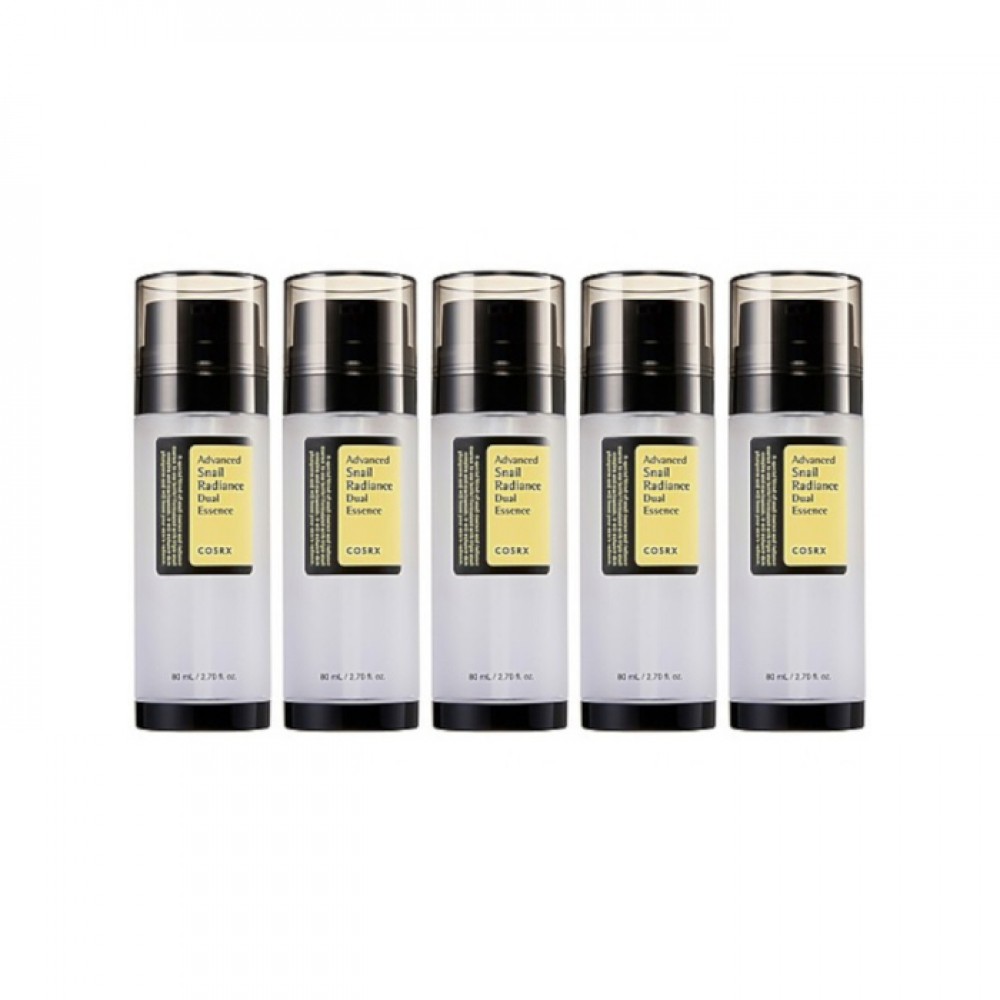 COSRX Advanced Snail Radiance Dual Essence - 80ml (5ea) Set