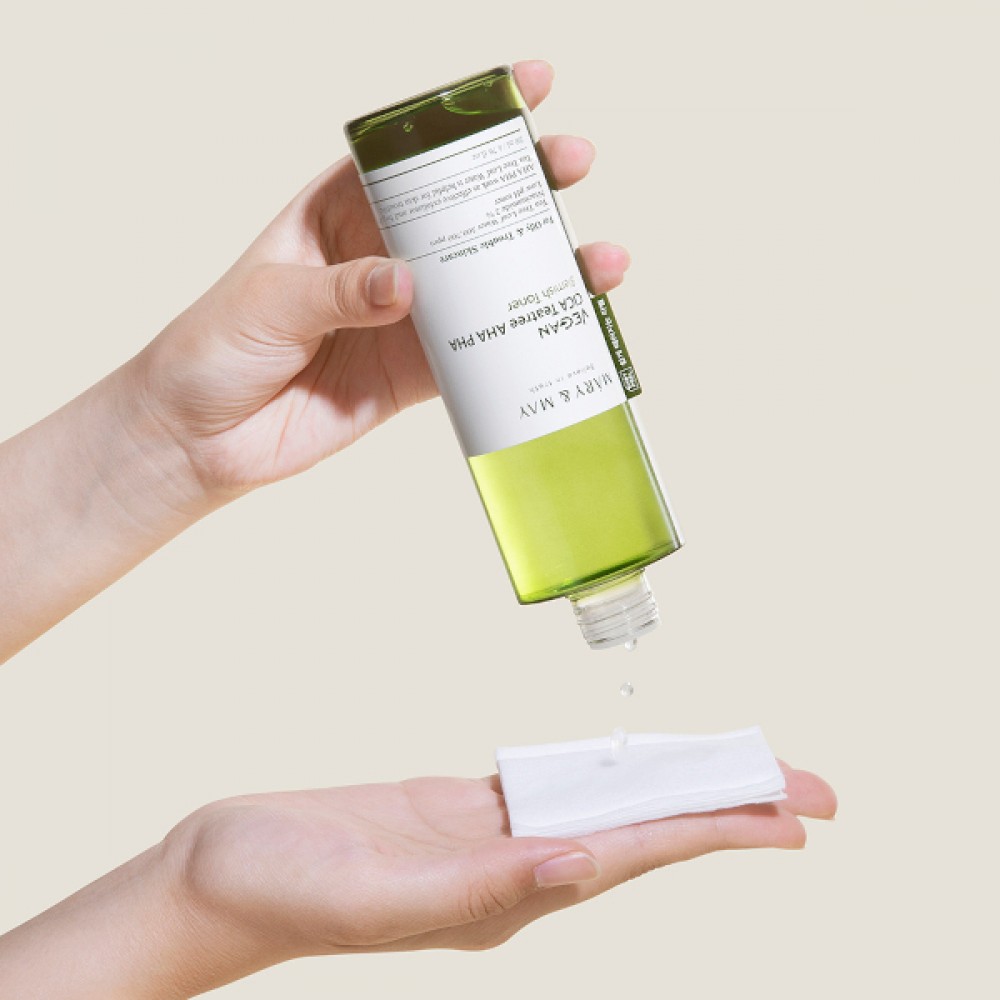 Mary&May - Vegan CICA Teatree AHA PHA Blemish Toner - 200ml