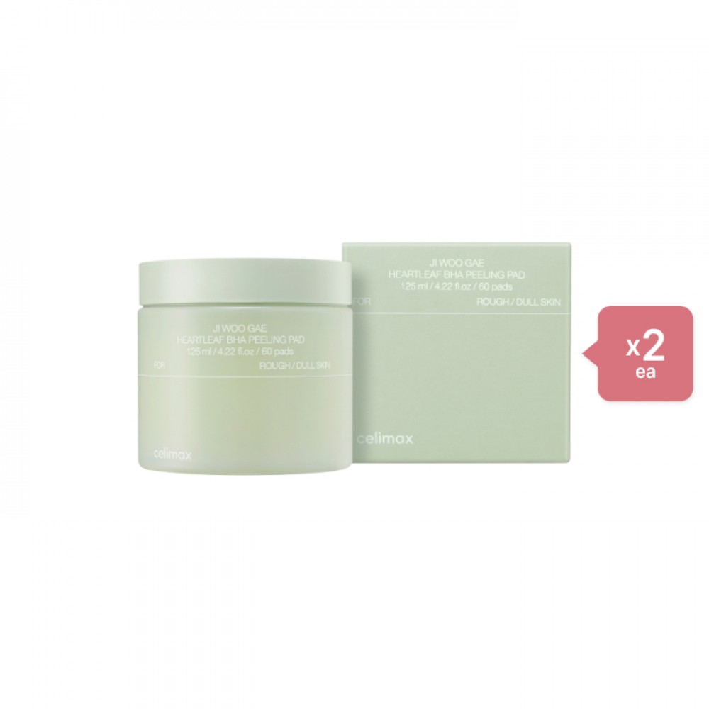 CELIMAX Heartleaf BHA Peeling Pad - 60pcs (2ea) Set