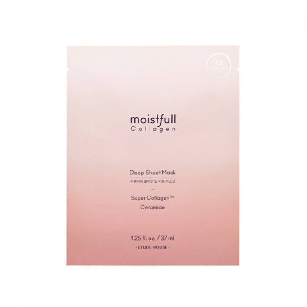 ETUDE - Moistfull Collagen Deep Sheet Mask - 1ea