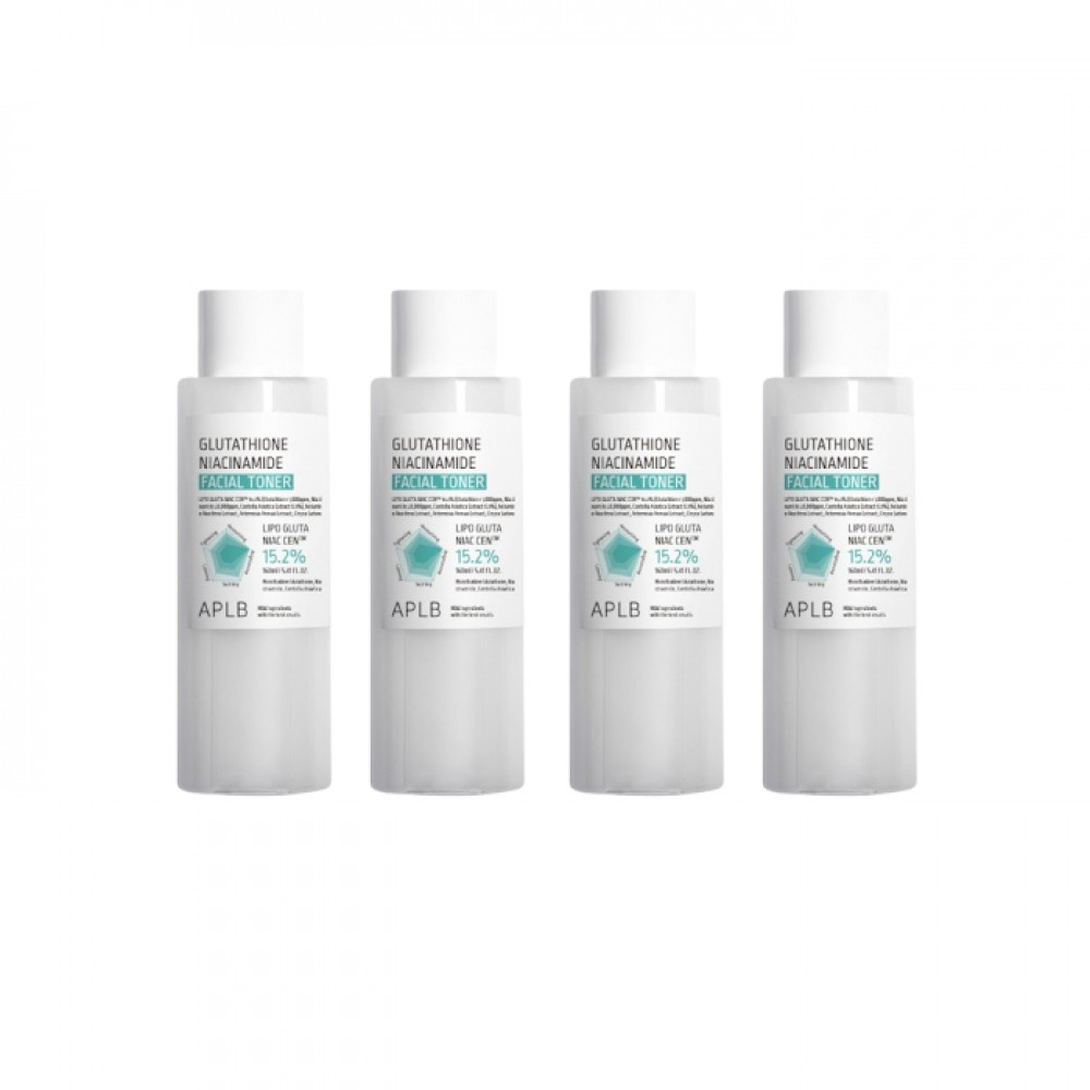 APLB - Glutathione Niacinamide Facial Toner - 160ml (4ea) Set