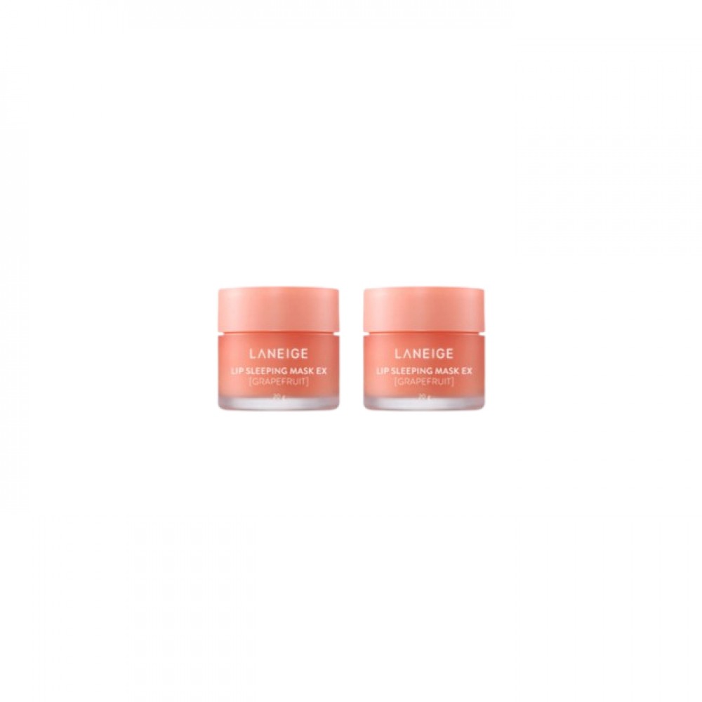 LANEIGE - Lip Sleeping Mask EX - 20g - Grapefruit (2ea) Set