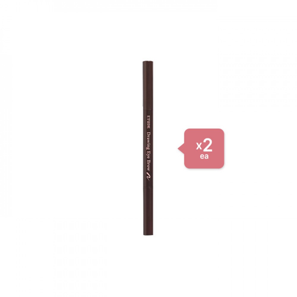 ETUDE - Drawing Eye Brow New - No.01 Dark Brown (2ea) Set