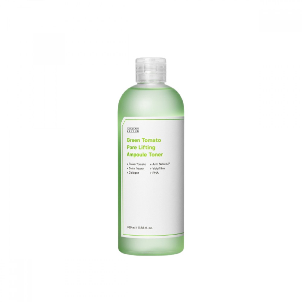 SUNGBOON EDITOR - Green Tomato Pore Lifting Ampoule Toner - 350ml